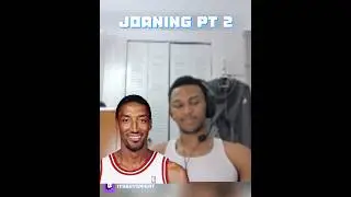 He look like Scottie Pippen 😂 #roast #joaning #funny #twitchclips