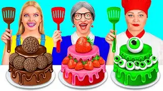 Me vs Grandma Cooking Challenge | Funny Situations by AZaZa Challenge