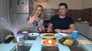 Мукбанг МАСЛЕНИЦА | БЛИНЫ с ИКРОЙ и КРАСНОЙ РЫБОЙ 🥞🐟🐠 | На ВОЛОСКЕ от СМЕРТИ 😱 | КЛЕВЕТА - УК РФ! 👉