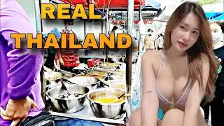 THAILAND - YOU NEED TO VISIT THIS LOCAL STREET FOOD MARKET AND AMAZING FOOD IN THAILAND