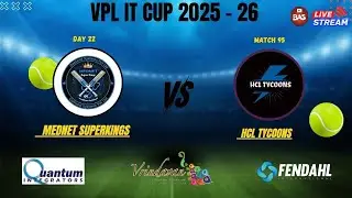 VPL IT CUP 2025-2026 || Mednet Superkings vs HCL Tycoons || BAS.india