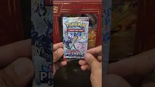 Pack 1 of our Prismatic Evolutions ETB from Costco! #pokemon #pokemontcg #costco