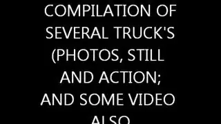 (#18) COMPILATION OF MUD TRUCKS, VIDEO,PHOTOS-(STILL AND ACTION)NUMIDIA MUD BOG