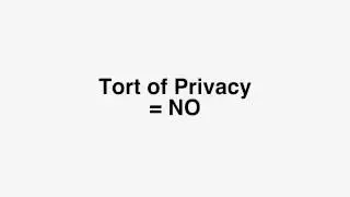 Breach of Confidence: Personal Privacy