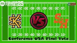 Future College Football 25 Dynasty Team Vote - CUSA Final Vote