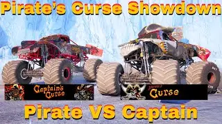 Monster Jam Showdown Pirate's Curse Showdown Pirate VS Captain