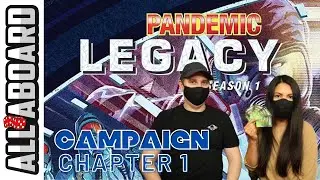 PANDEMIC LEGACY SEASON 1 | 2-Player Playthrough | Chapter 1: Initial Infections *SPOILERS*