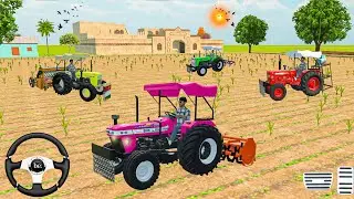 SONALIKA MAHINDR MASSEY SWARAJ FARMHOUSE FARMING 3D GAME EP139#viralvideo #3d #trending 