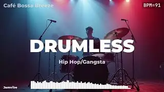 Boom Bap Jam Track &mdash; DRUMLESS &mdash; 91 BPM &bull; A♯ minor