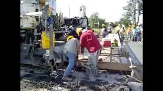 Two-lift Concrete Pavement Construction in Kansas: Part 8 of 14