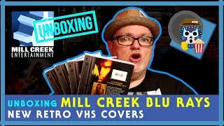Unboxing MILL CREEK Retro VHS Cover Blu Rays Latest Releases of Casual Sex,Renegades,Splitting Heirs