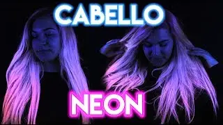 PROBANDO TINTES NEÓN! Cabello que brilla en la oscuridad