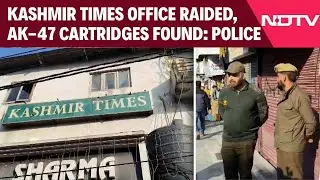Kashmir Times | Kashmir Times Office Raided In Jammu, AK-47 Cartridges Found: Police