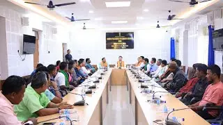 meeting organized at Nalchar RD Block in presence of  Chief Minister Prof  Dr  Manik Saha