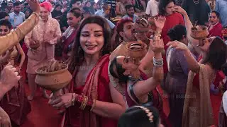 Nyra Banerjee & Nia Sharma Naach | North Bombay Durga Puja 2025 | Celebrity Dance