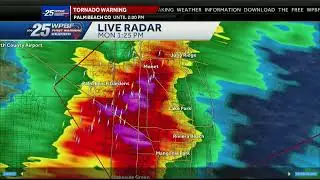 April 17, 2023 - Tornado Warning in Palm Beach County - WPBF-TV Recorded Coverage