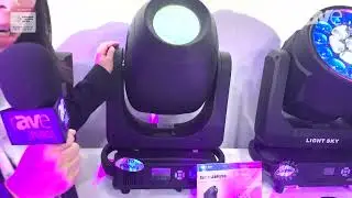 ISE 2024: LIGHTSKY Shows Off SuperScope Pro 450W LED 4-in-1 Moving Head Light