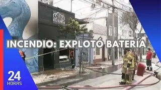 Explosión en tienda de bicicletas eléctricas provoca incendio en Miraflores