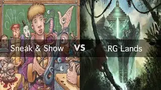 Sneak and Show vs RG Lands | Legacy | Round 2