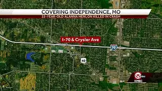 22-year-old woman killed in wreck on I-70 in Independence