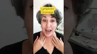 Lymphatic drainage starts at the neck