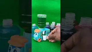 Mini Juice Truck Color Setup🎁💧 Colorful Juice Bottles Setup(mc-815)#shorts #trending