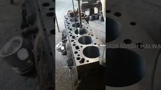How to slive hand pressing & polish #6clyinder #engine #diesel #engineer #viralshort #automobile