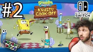 Spongebob Krusty Cook Off for switch - Episode 2 - CrispyBits