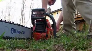 husqvarna 372xp chainsaw show correct RPM using tachometer EZ tach plus 328