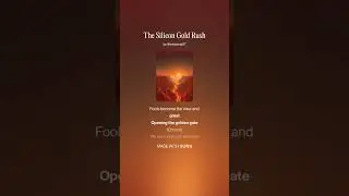 The Silicon Gold Rush