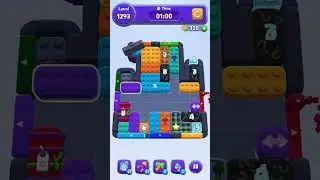 Color Block Jam Level 1293 &ndash; Full Puzzle Solution (No Boosters)