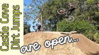Castle Cove Dirt Jumps are Open