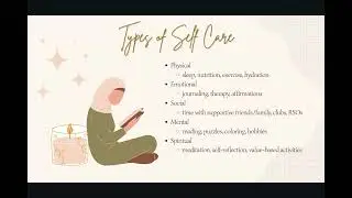 Basic Self-Care as a College Student