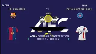 Champions League |  BARCELONA vs PSG | 01-10-2025 #pesandroid 