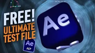 The ULTIMATE FREE After Effects SPEED Test File