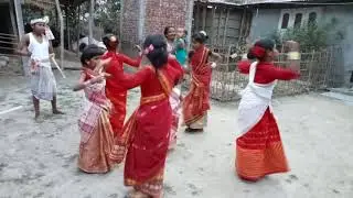 Local bihu dance