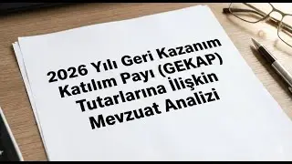 2026 Yılı Geri Kazanım Katılım Payı (GEKAP) Tutarlarına İlişkin Mevzuat Analizi