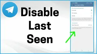 How to Disable Last Seen on Telegram