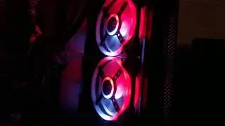 Corsair QL120's installed