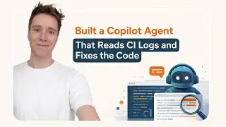 Built a Copilot Agent That Reads CI Logs and Fixes the Code