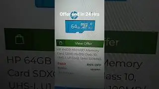 Hp 64GB microSD Memory Card SDXC mx310 class 10, UHS -1, U1 card, Upto 100MB/s