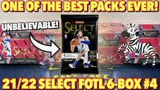 THE BEST SINGLE PACK YOU&rsquo;LL EVER SEE! 🤯 | 2021-22 Panini Select Basketball FOTL 6-Box Break #4