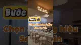 3 BƯỚC CHỌN SƠN CHUẨN #interiordesign #jotun #home #thicongsonnuoc #construction