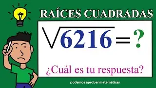 Raíz cuadrada de un número de 4 cifras