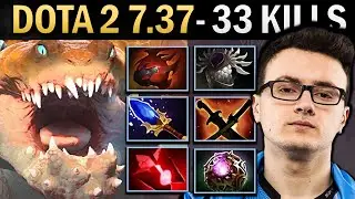 Primal Beast Gameplay Miracle with 33 Kills and Tarrasque - Kez Dota 2