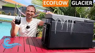 EcoFlow GLACIER ❤️ Frigo, congel ❄️, gla&ccedil;ons et le tout sur batterie