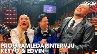 Programledarintervju - Keyyo & Edvin | Melodifestivalen 2025