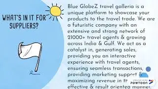 Blue GlobeZ Travel Representation Galleria