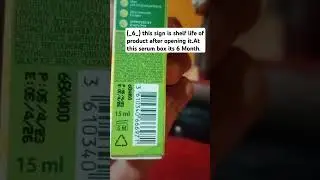 Skincare awareness : Shelf life of products