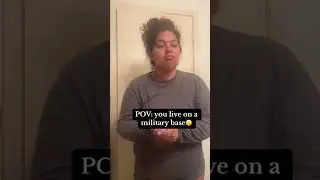 Living on a military base be like 🙃